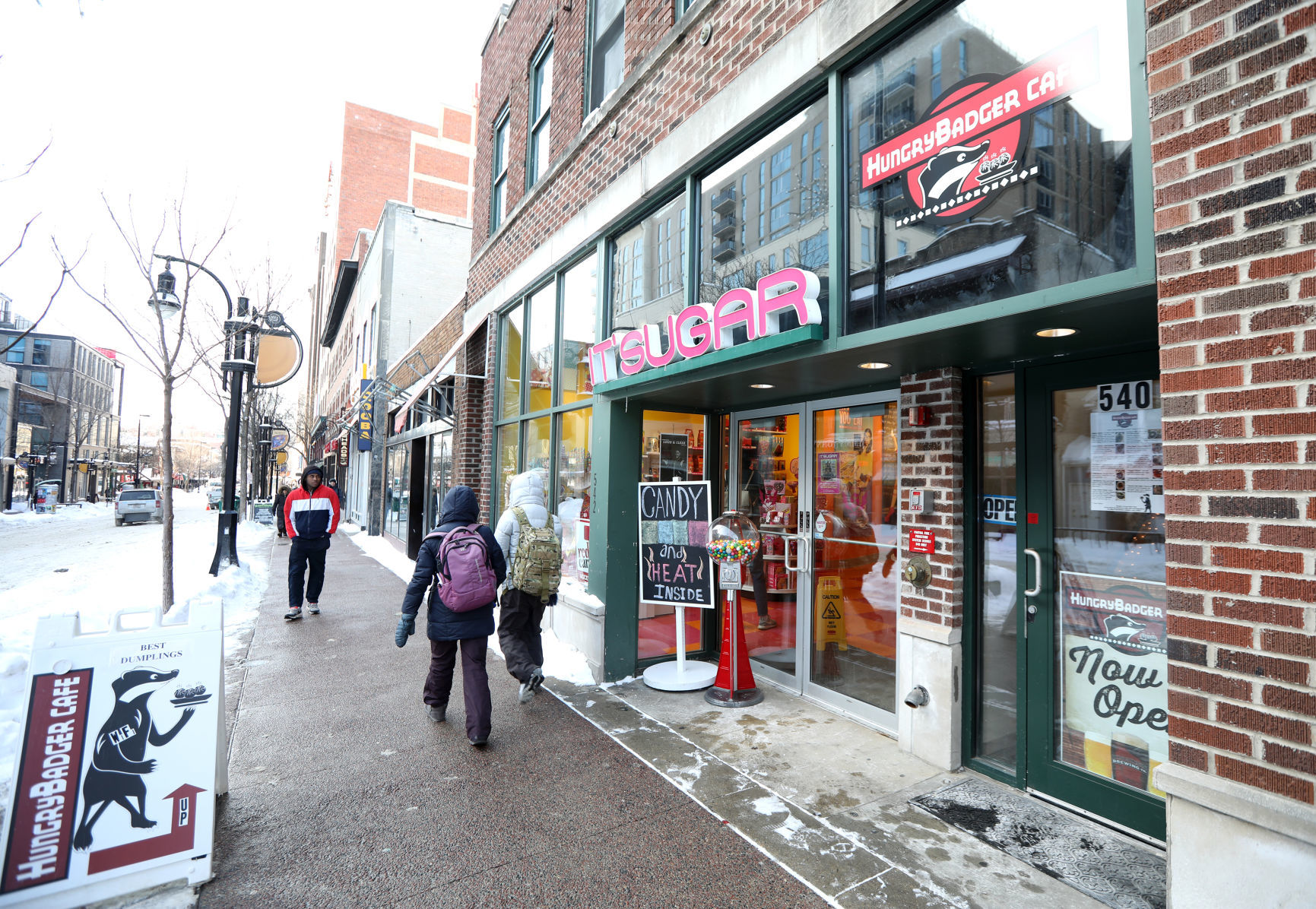 HungryBadger Cafe exterior